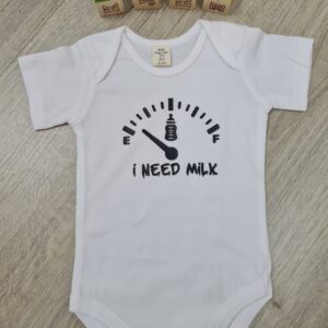 I Need Milk - Baby Grow