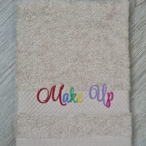 Beige Make Up Face Cloth